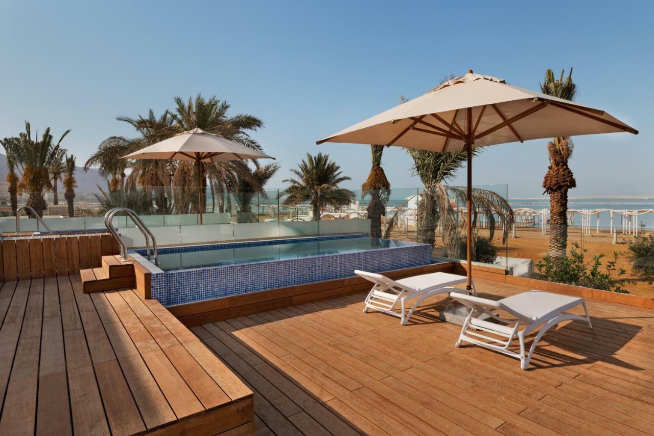 Milos Hotel Dead Sea Ein Bokek Exterior foto